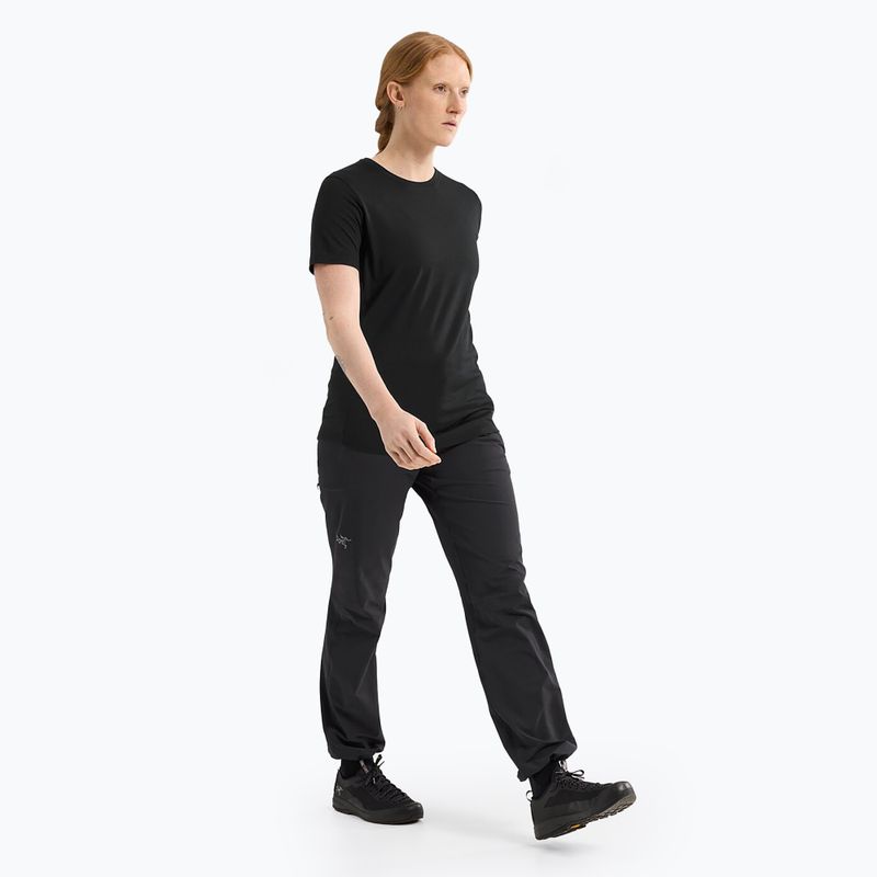 Arcteryx Lana Crew Damen-Trekking-Shirt schwarz X000007443003 2