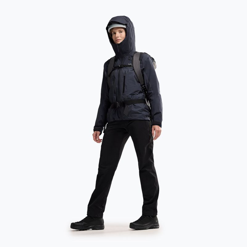 Arcteryx Alpha black sapphire Frauen regen Jacke 2