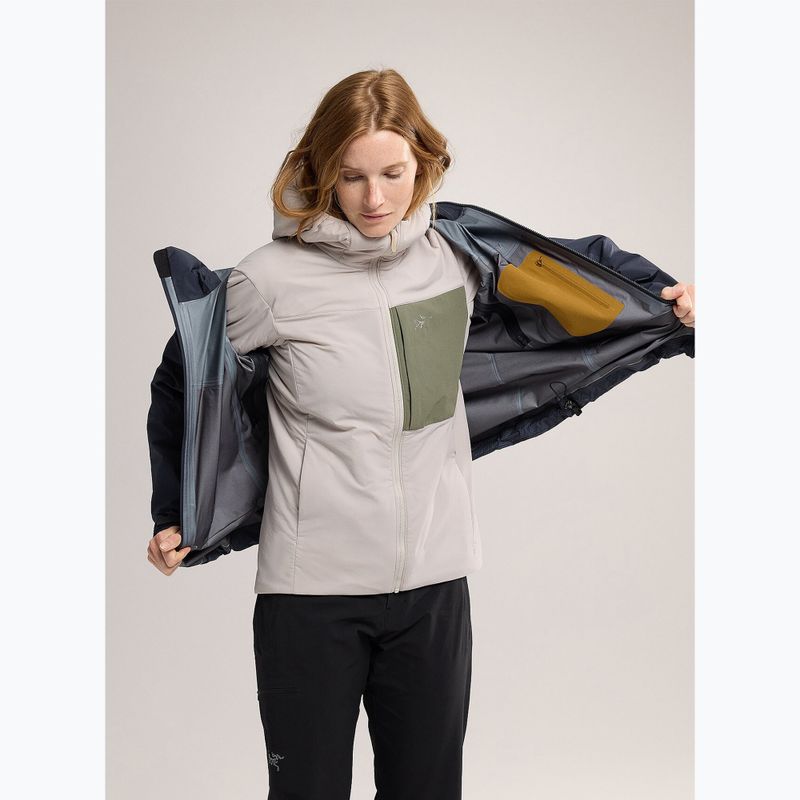Arcteryx Alpha black sapphire Frauen regen Jacke 6