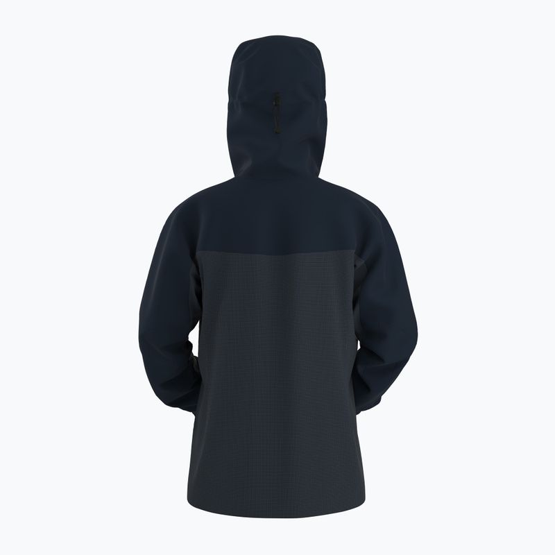 Arcteryx Alpha black sapphire Frauen regen Jacke 11