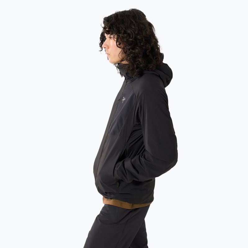Herren Arcteryx Proton LT Hoody schwarz isolierte Jacke 3