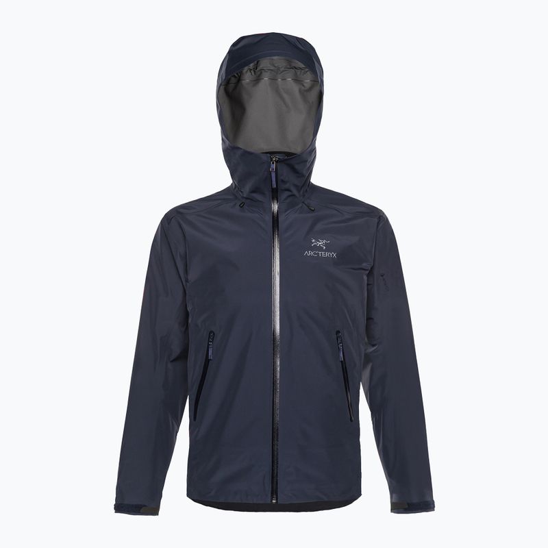 Herren Arc'teryx Beta LT Regenjacke schwarz X000007126010