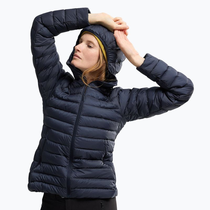 Arc'teryx Damen Daunenjacke Cerium Hoody black sapphire 6