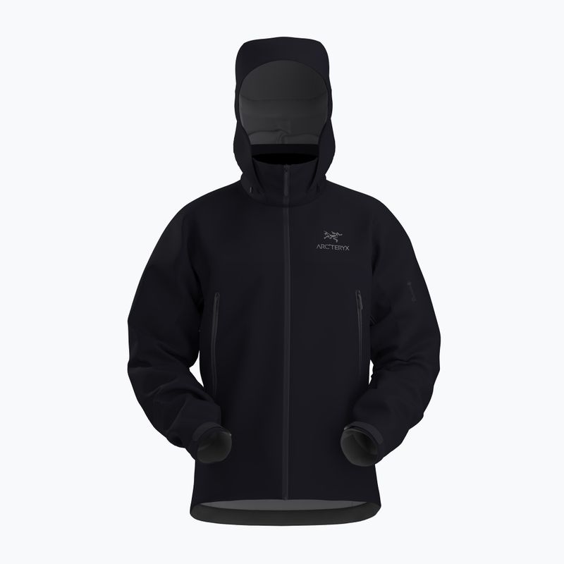 Herren Arcteryx Beta AR Regenjacke schwarz 8