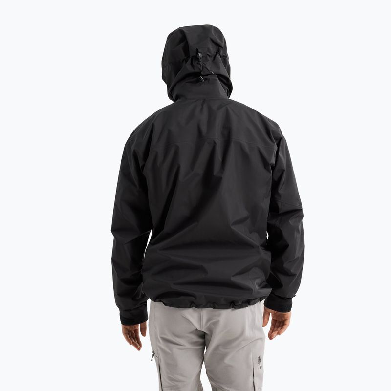 Herren Arcteryx Beta AR Regenjacke schwarz 3