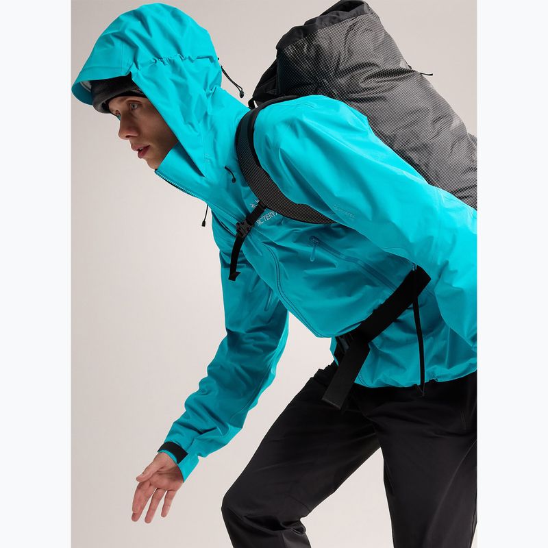 Herren Arcteryx Beta AR blau tetra Regenjacke 4
