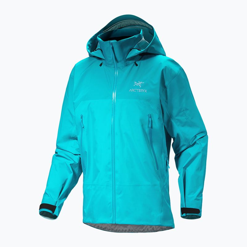 Herren Arcteryx Beta AR blau tetra Regenjacke 7
