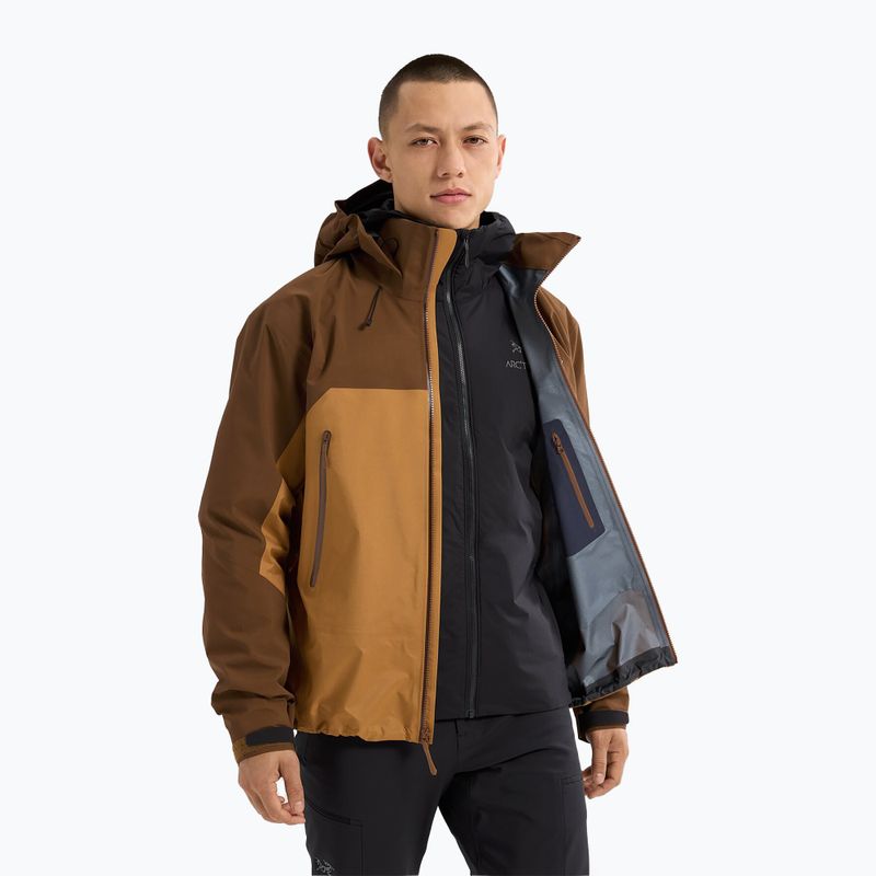 Herren Arc'teryx Beta AR relic/yukon Regenjacke 5