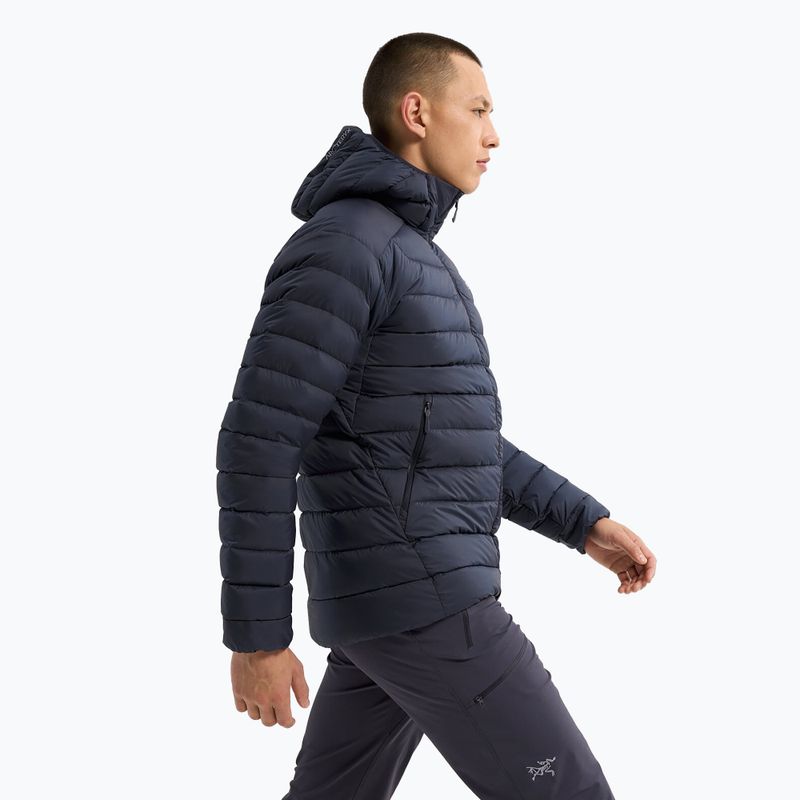 Men's Arc'teryx Cerium Hoody Daunenjacke black sapphire 6