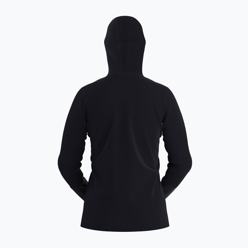 Damen-Trekking-Sweatshirt Arc'teryx Rho Hoody schwarz 10