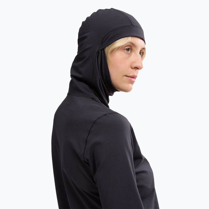 Damen-Trekking-Sweatshirt Arcteryx Rho Hoody schwarz 7