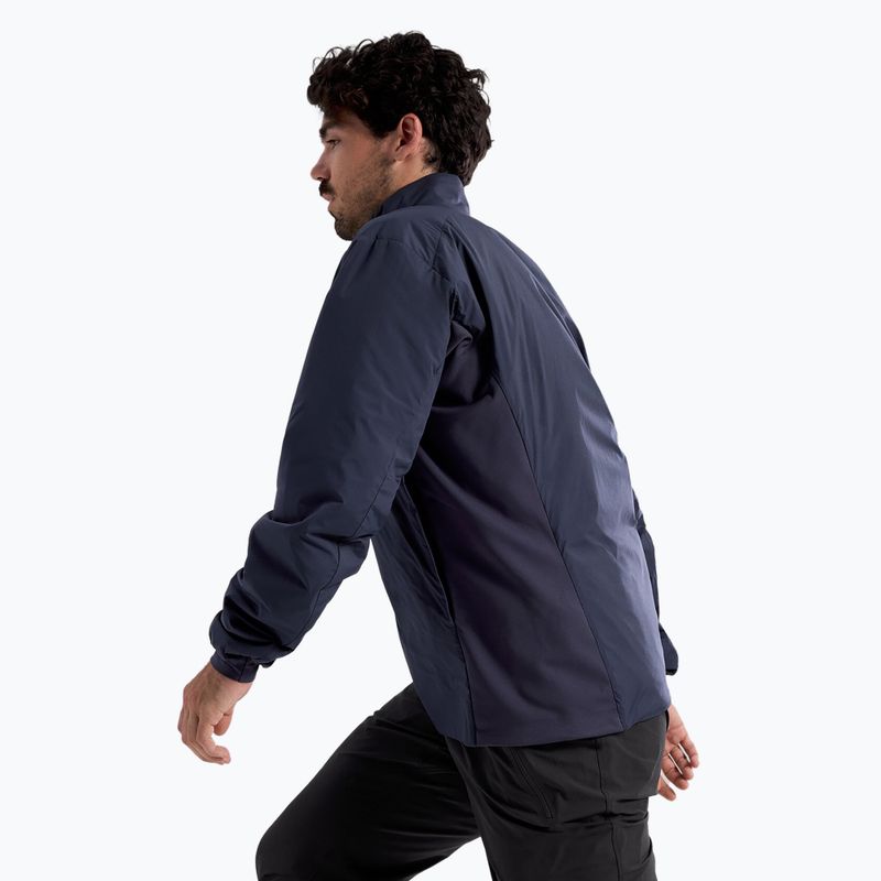 Arcteryx Atom Herren Hybridjacke schwarz saphir 3