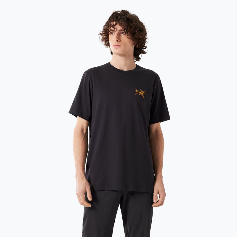 Herren Arc'teryx Arc'Multi Bird Logo T-shirt schwarz