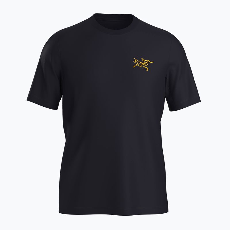 Herren Arcteryx Arc'Multi Bird Logo T-shirt schwarz 6