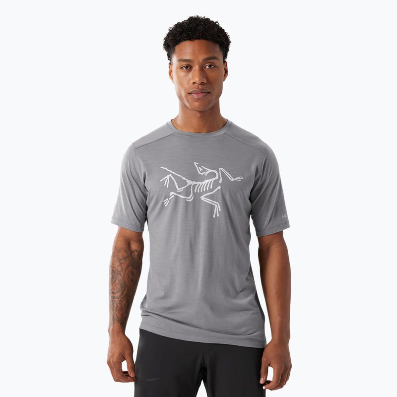 Herren Arc'teryx Ionia Merinowolle Logo Void T-shirt