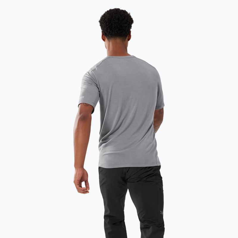 Herren Arcteryx Ionia Merinowolle Logo Void T-shirt 2