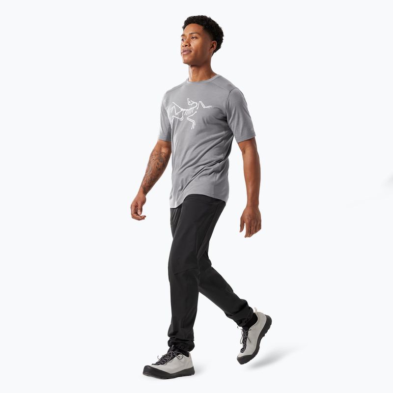 Herren Arcteryx Ionia Merinowolle Logo Void T-shirt 3