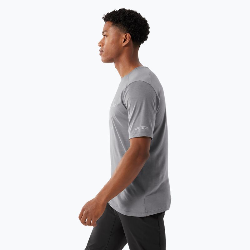 Herren Arc'teryx Ionia Merinowolle Logo Void T-shirt 4