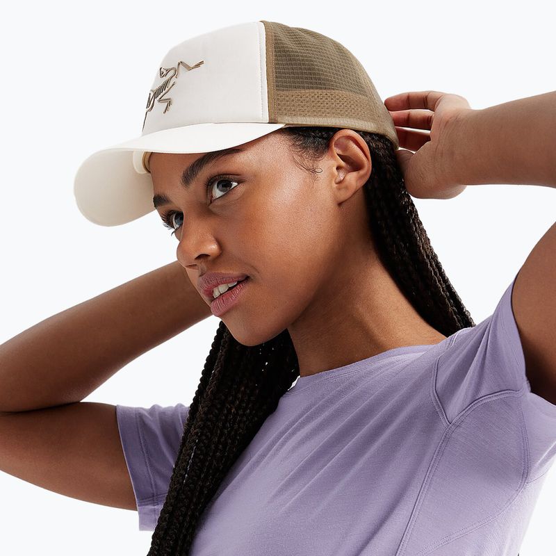 Arc'teryx Bird Trucker Gebogene arktische Seide/Canvas Baseballmütze 6