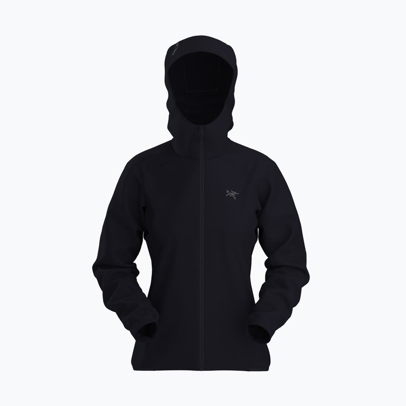 Winddichte Damenjacke Arct'eryx Gamma Lightweight Hoody schwarz