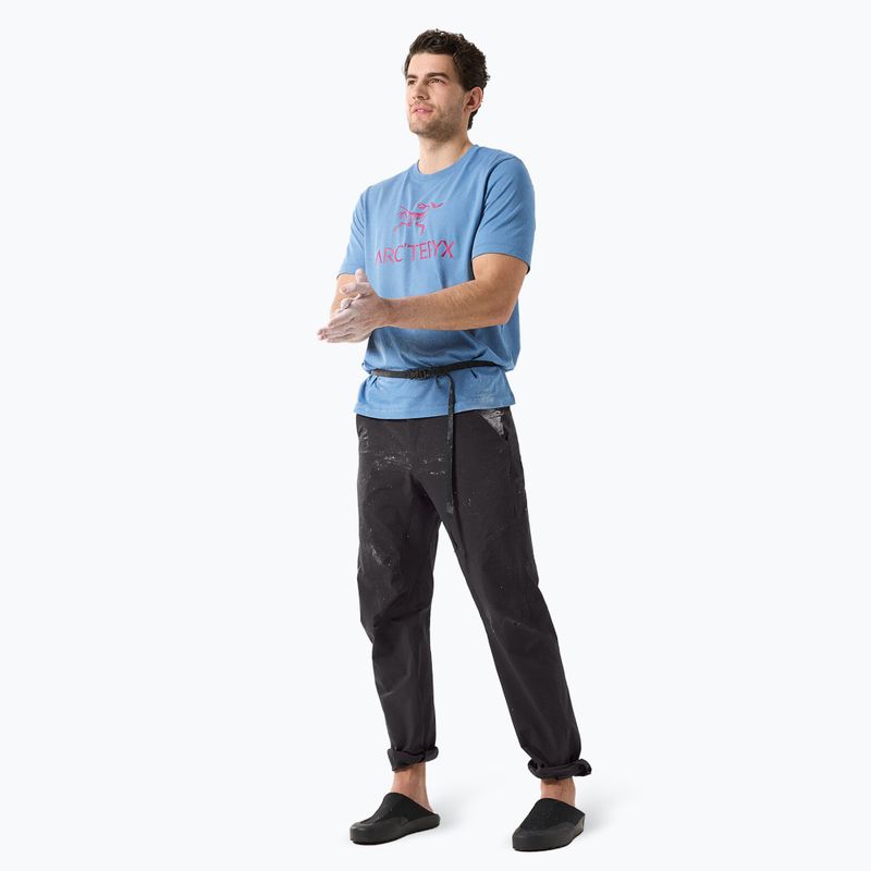 Men's Arcteryx Arc'Word Logo T-Shirt Steinwäsche 3