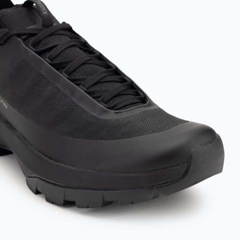 Herren Arcteryx Vertex Alpine Approach-Schuh schwarz/schwarz 7