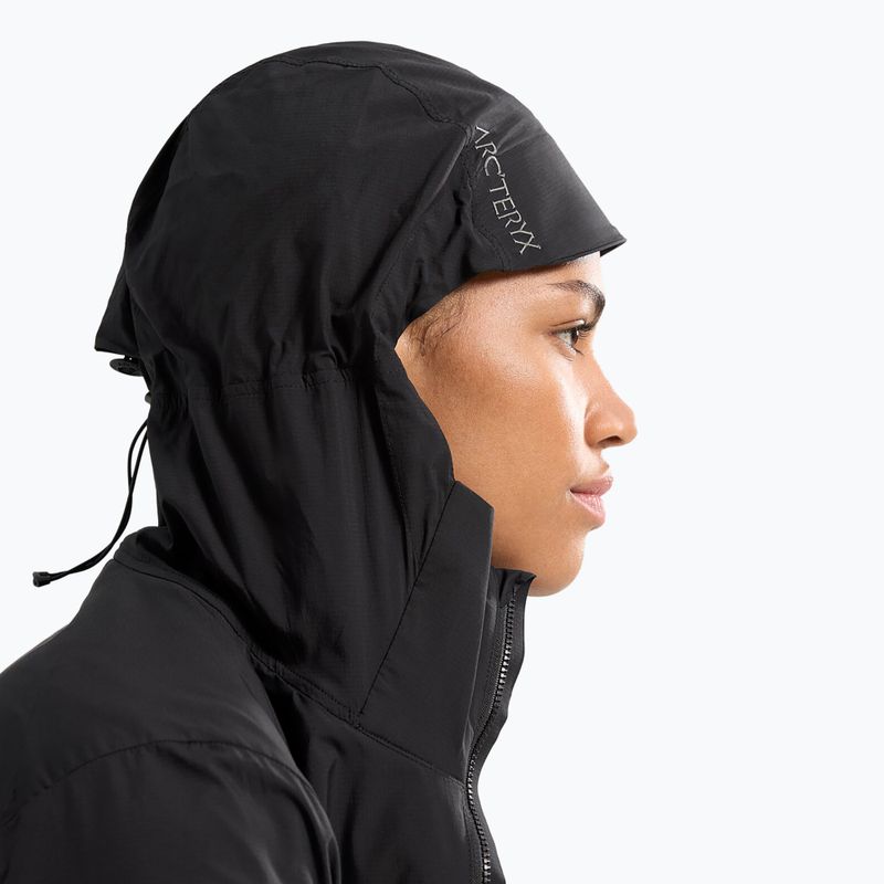 Arc'teryx Atom LT Hoody Frauen isolierte Jacke schwarz 5