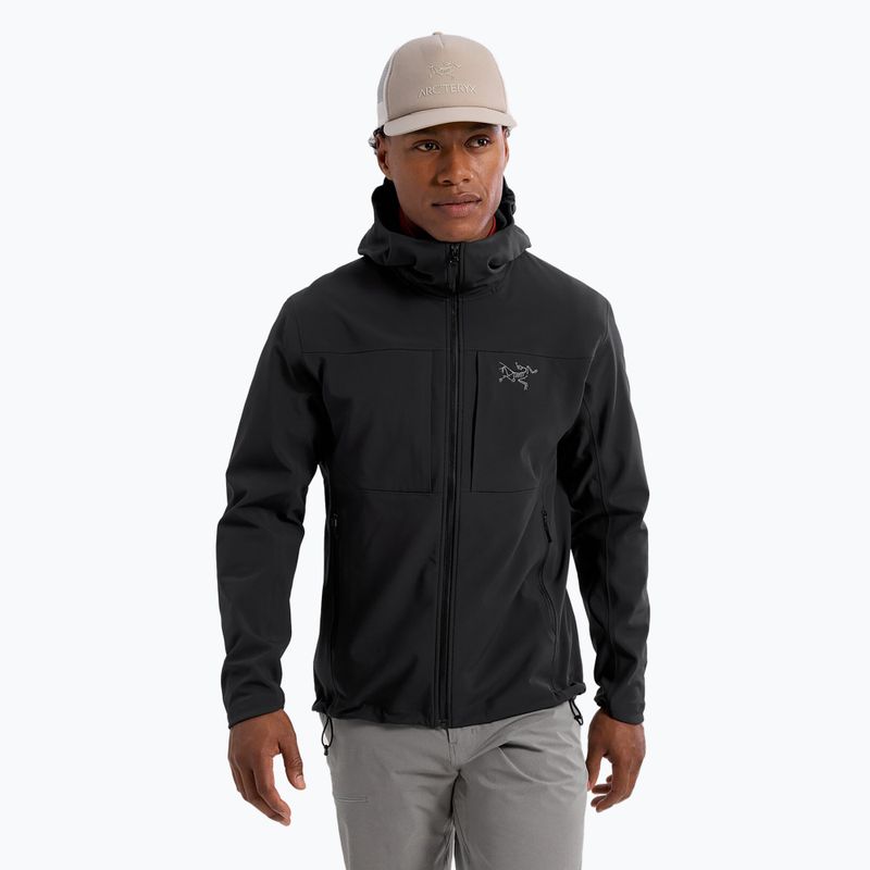 Arc'teryx Herren Softshelljacke Gamma MX Hoody schwarz