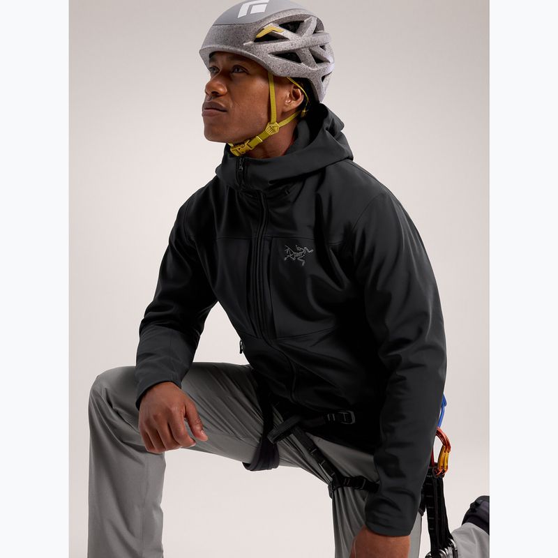 Arc'teryx Herren Softshelljacke Gamma MX Hoody schwarz 6