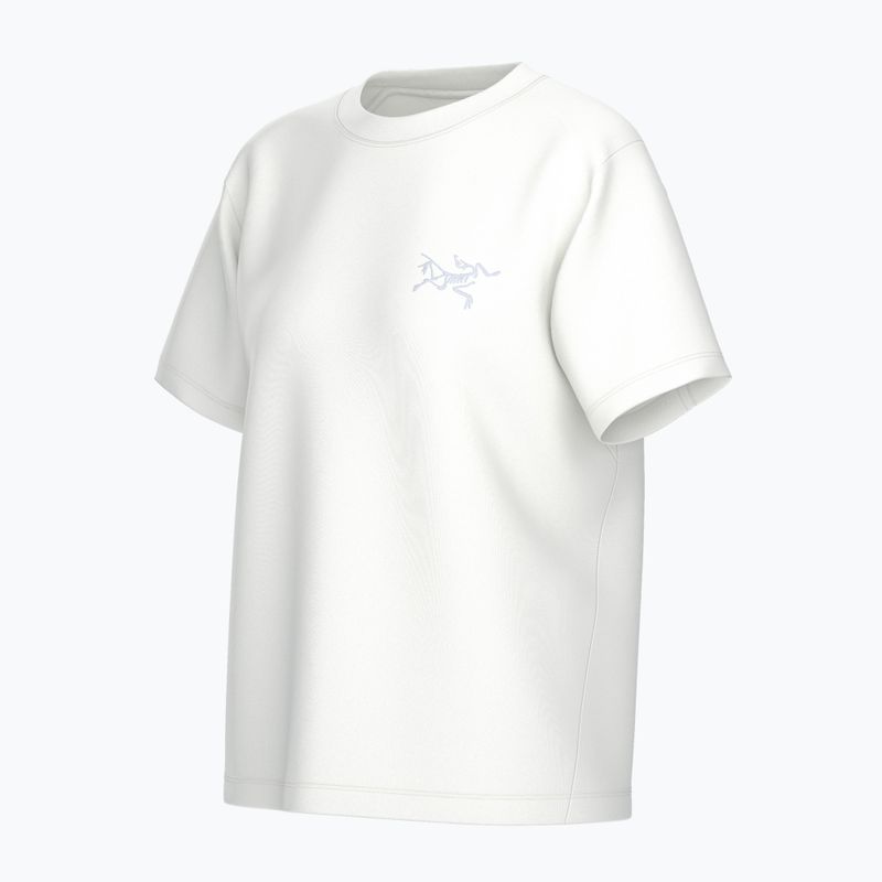 Damen-T-Shirt Arcteryx Kragg Cotton Little Bird Crew white light/white 9