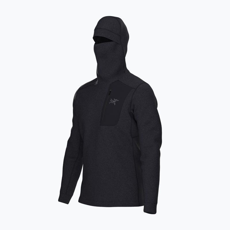 Trekking Hoodie Sweatshirt Herren Arcteryx Rho LT Hoody black 3