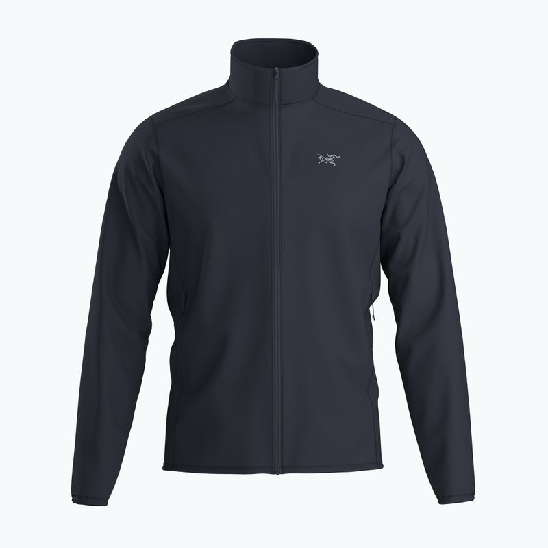 Arc'teryx Kyanite Lightweight schwarzes Saphir-Trekking-Sweatshirt für Herren