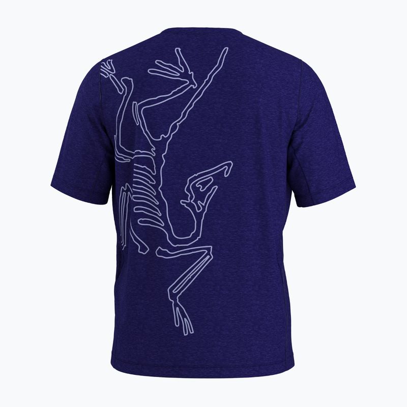 Herren Arc'teryx Cormac Arc'bird Logo soulsonic heather / moonstone Trekkinghemd 2