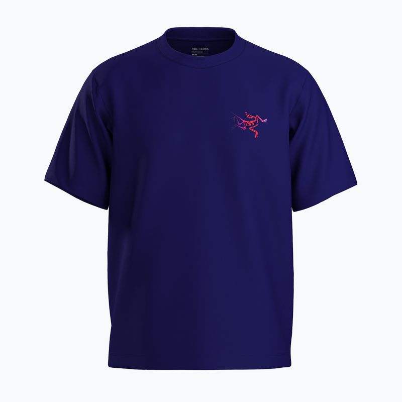 Herren Arc'teryx Kragg Cotton Logo soulsonic / dynasty T-shirt