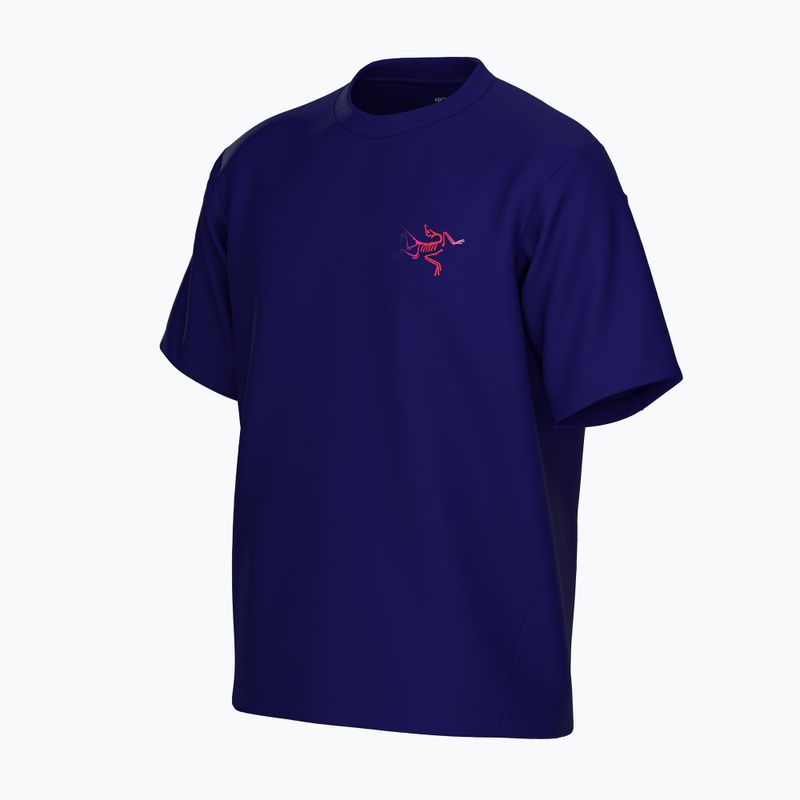 Herren Arc'teryx Kragg Cotton Logo soulsonic / dynasty T-shirt 3