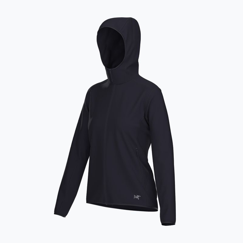 Damen-Trekking-Sweatshirt Arcteryx Kyanite Lightweight Hoody schwarz 3