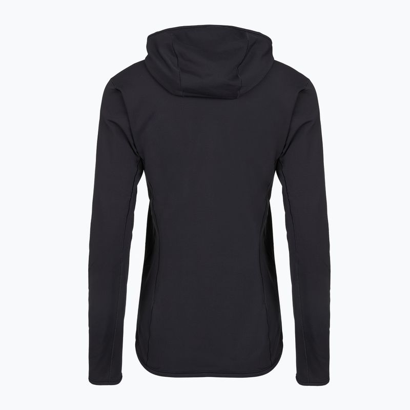 Damen-Trekking-Sweatshirt Arcteryx Kyanite Lightweight Hoody schwarz 2