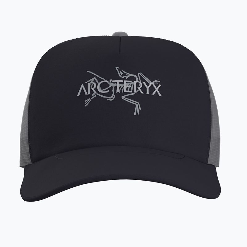 Arcteryx Bird Word Trucker Baseballmütze schwarz /Wolke 2
