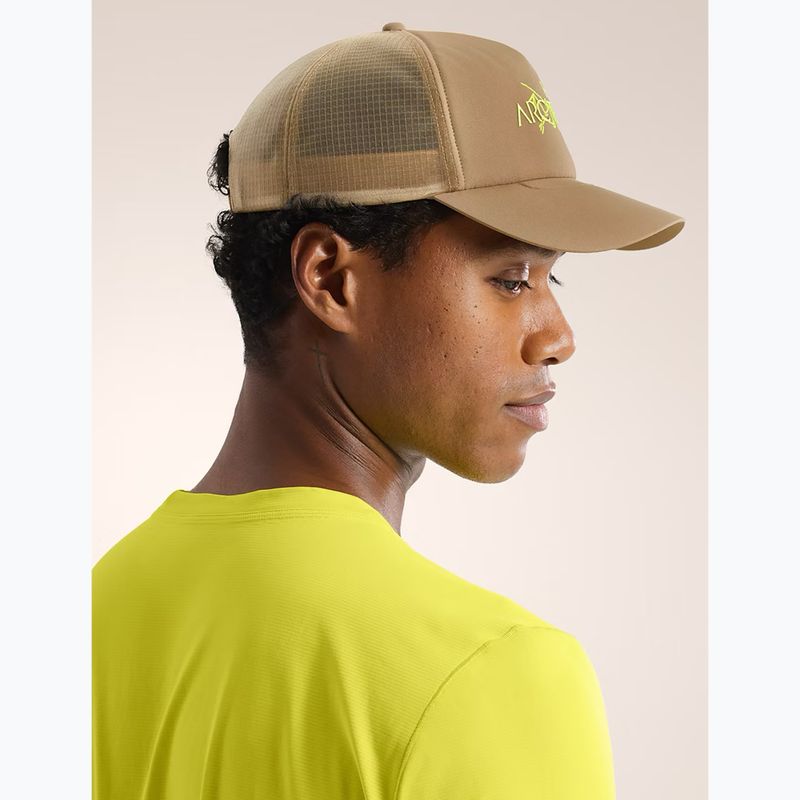 Arc'teryx Bird Word Trucker Cap Canvas/Euphoria 5