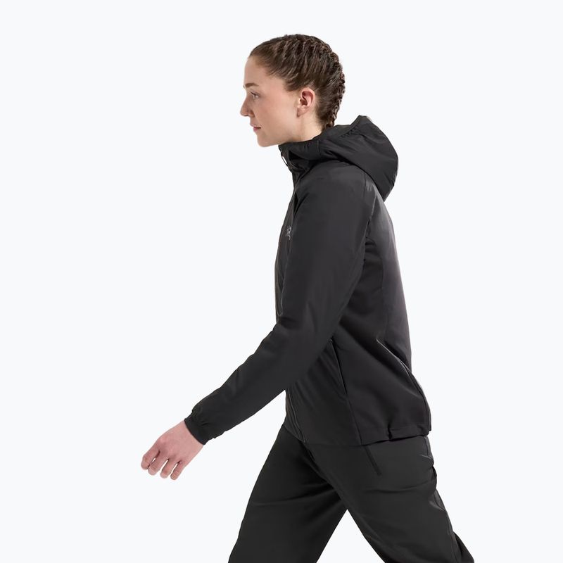 Damen Isolationsjacke Arc'teryx Atom Hoody schwarz 3