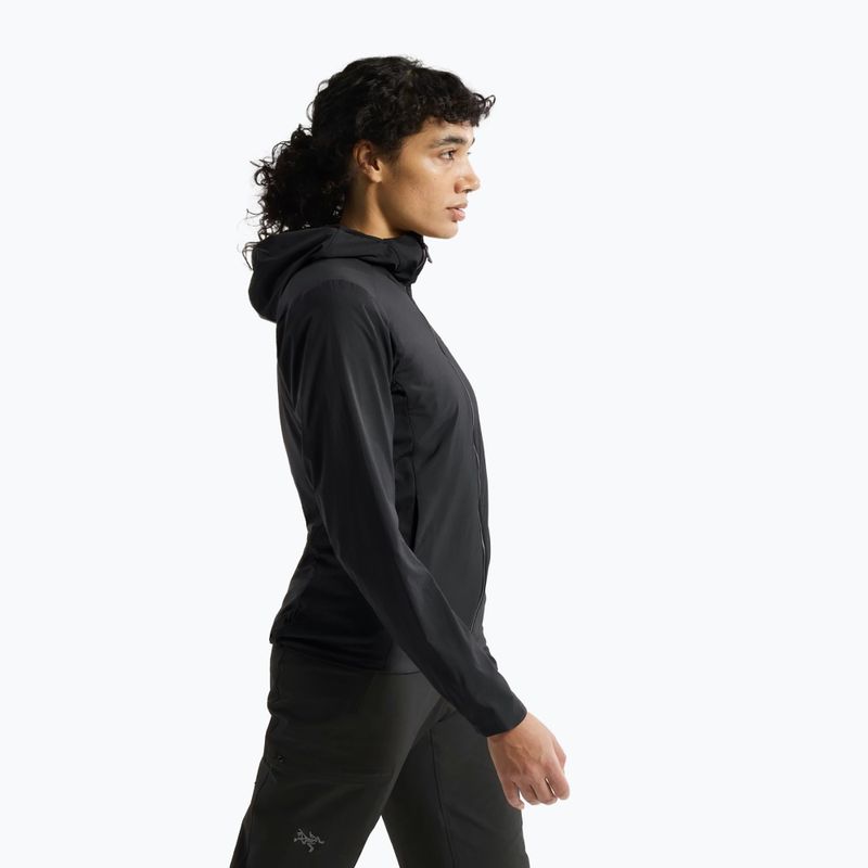 Damen-Windjacke Arcteryx Atom SL Hoody black 4