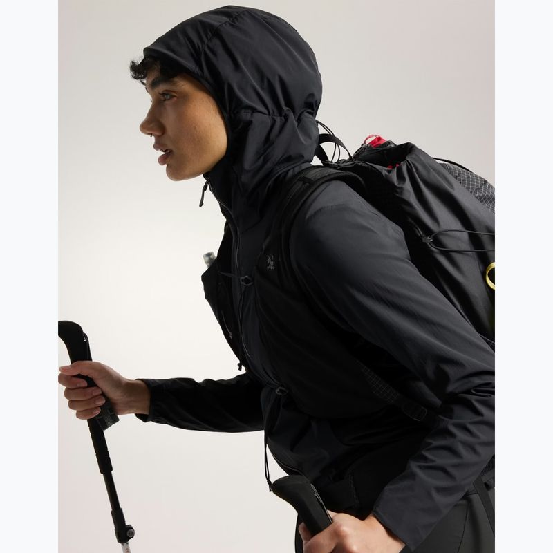 Damen-Windjacke Arcteryx Atom SL Hoody black 5