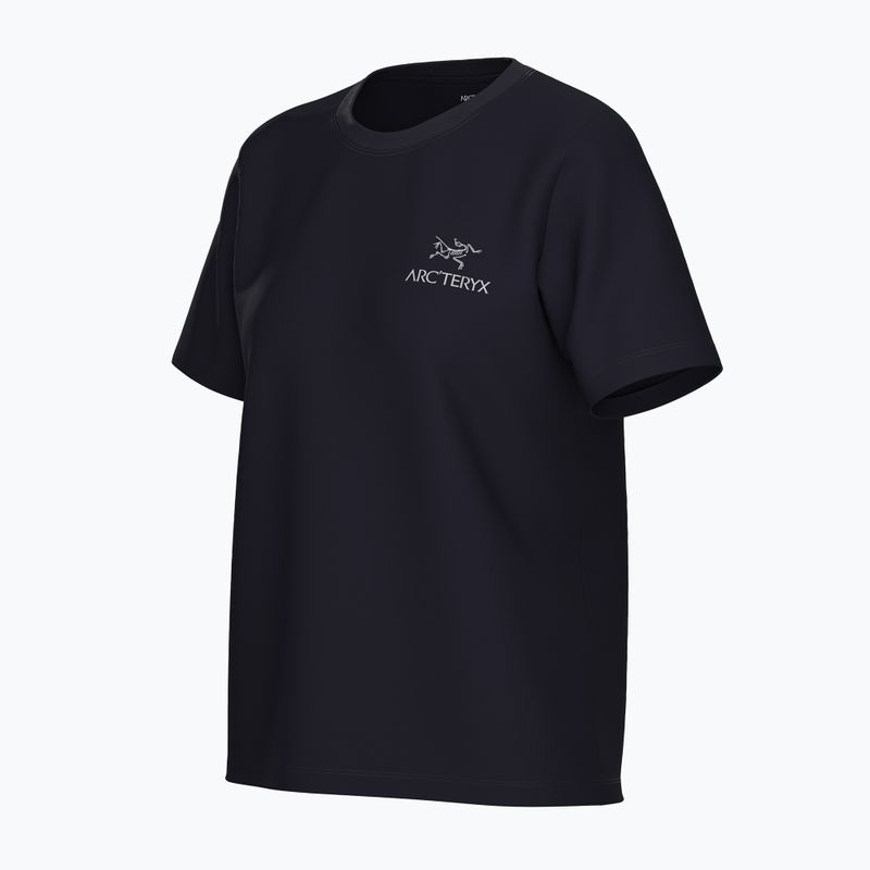 Arcteryx Women's Kragg Sl Cotton Emblem Crew T-shirt schwarz 3