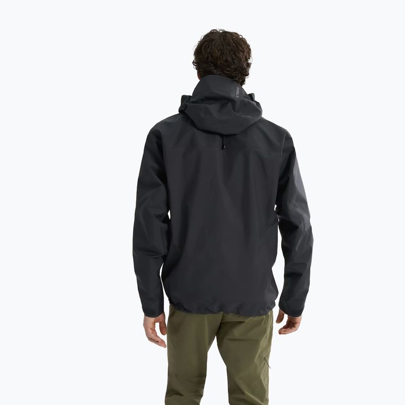 Herren-Regenjacke Arcteryx Beta AR black 3
