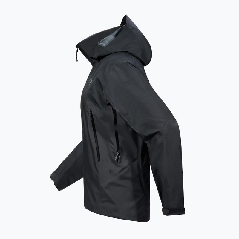 Herren-Regenjacke Arc'teryx Beta AR black 8
