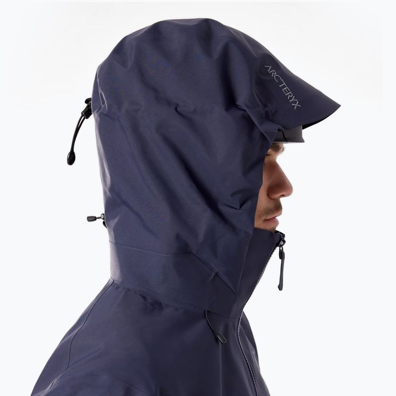 Herren-Regenjacke Arc'teryx Beta AR black sapphire 4
