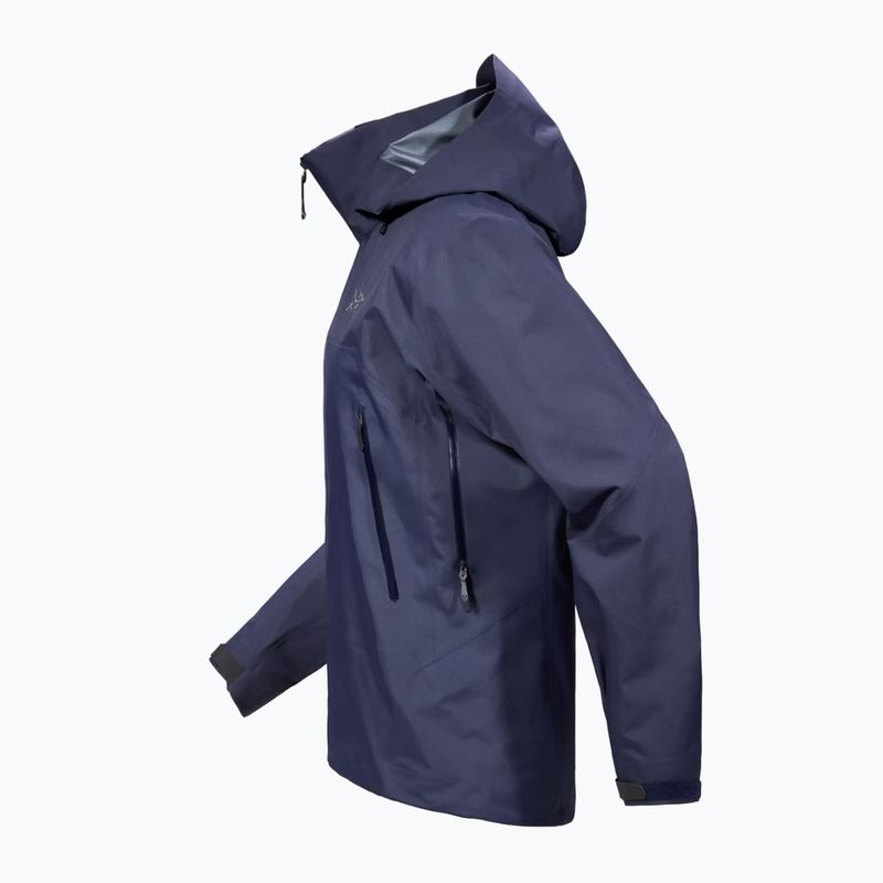 Herren-Regenjacke Arc'teryx Beta AR black sapphire 9