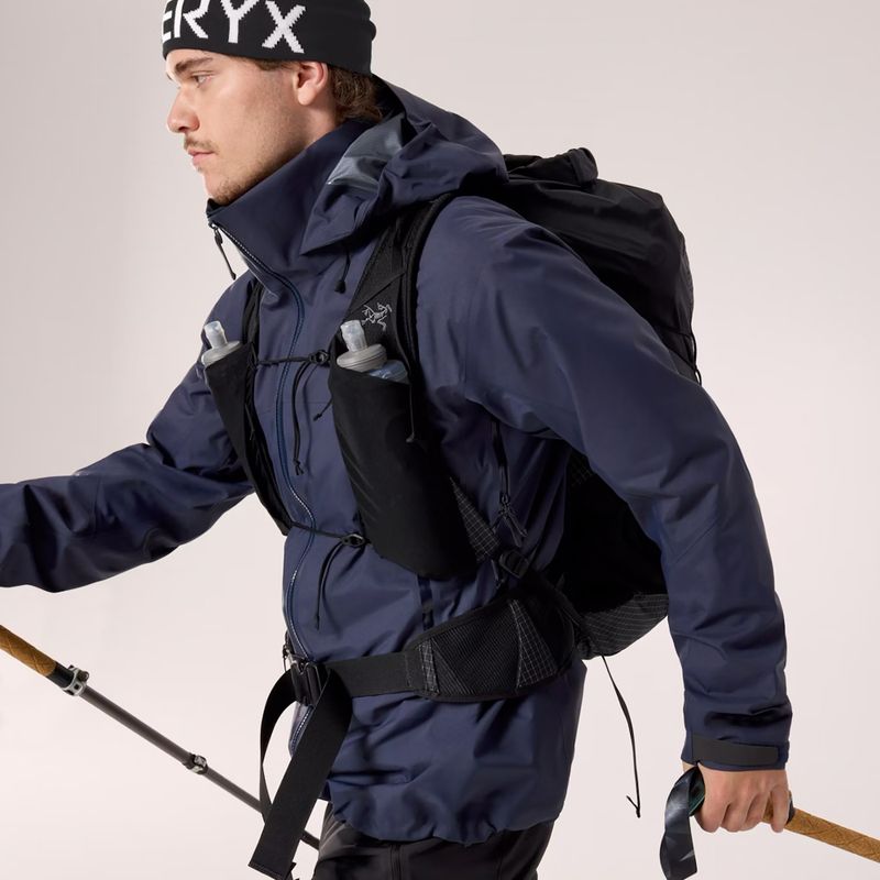 Herren-Regenjacke Arc'teryx Beta AR black sapphire 11