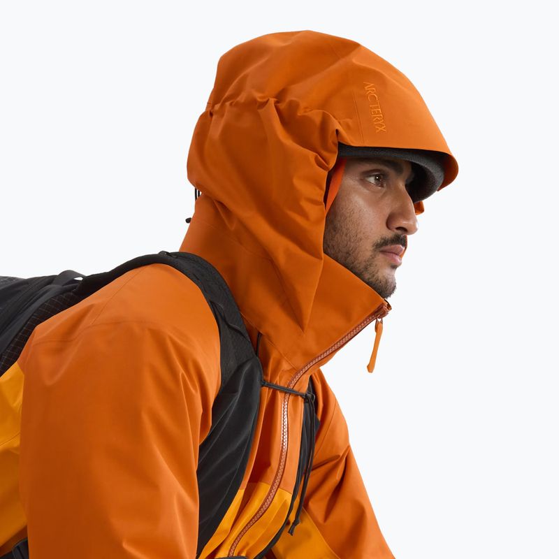 Regenjacke Herren Arc'teryx Beta AR copper sky/blaze 4