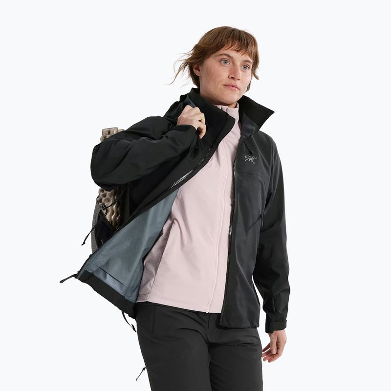 Damen-Regenjacke Arcteryx Beta AR black 5